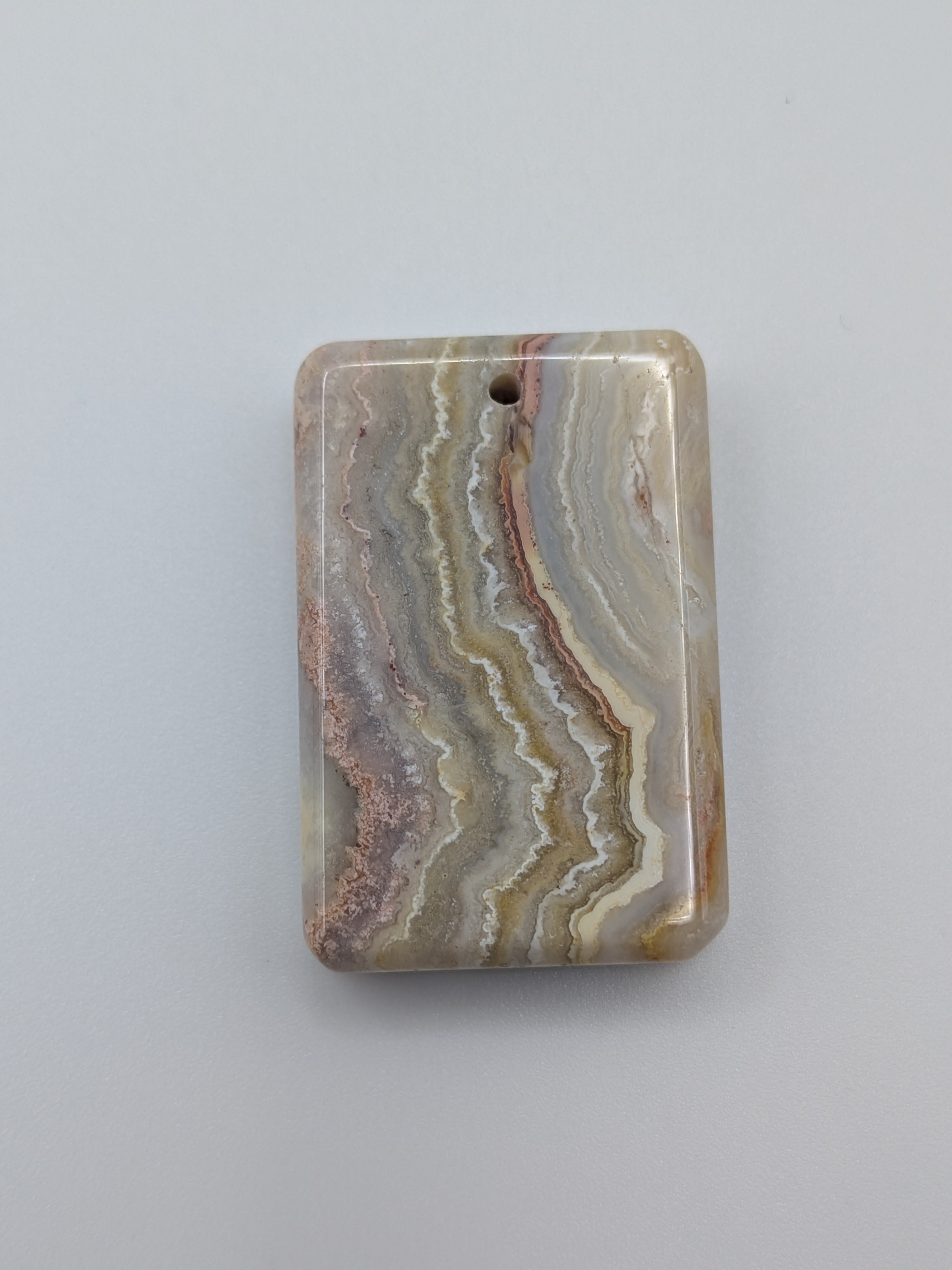 Fossil Coral Bracelet & Matching Pendant Set