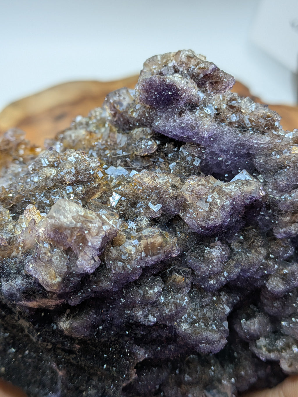 Inner Mongolia Fluorite – Double-Sided Cubic & Secondary Growth | 870g