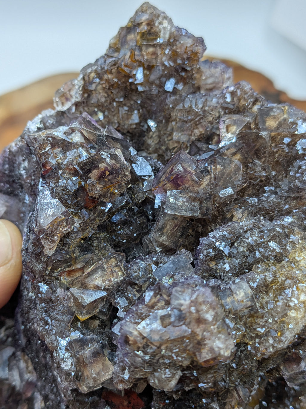 Inner Mongolia Fluorite – Double-Sided Cubic & Secondary Growth | 870g