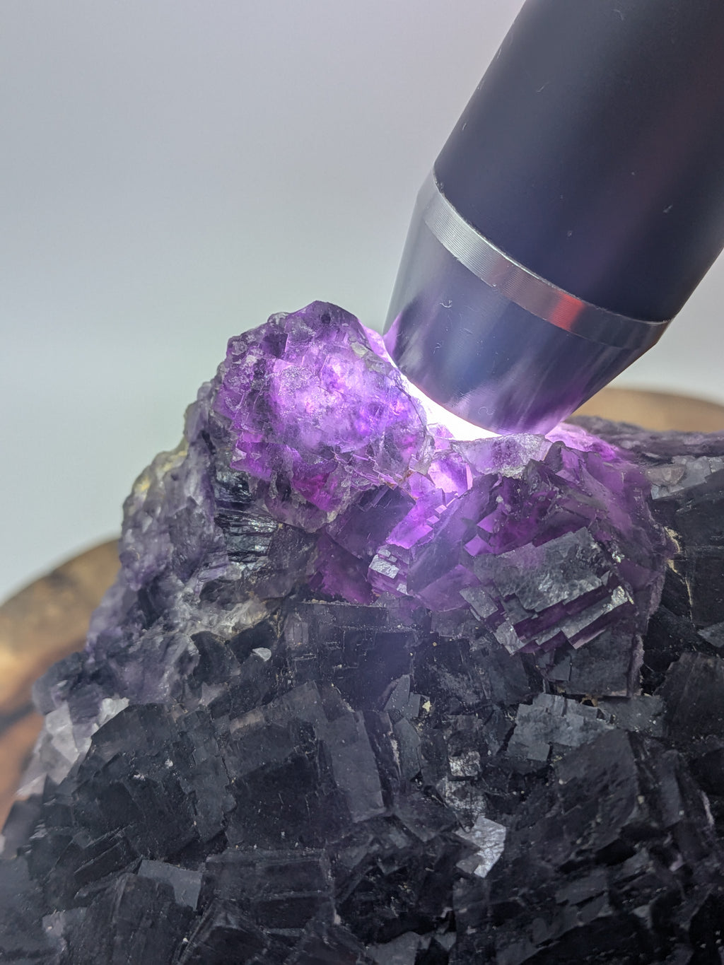 Phantom Fluorite with Stepped Cubic Crystals – Inner Mongolia, China | 1.2 kg