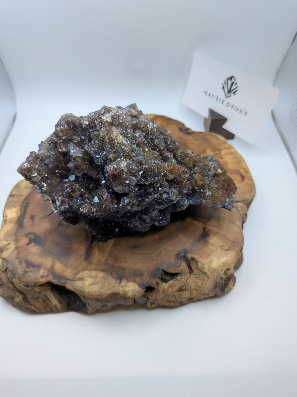 Inner Mongolia Fluorite – Double-Sided Cubic & Secondary Growth | 870g