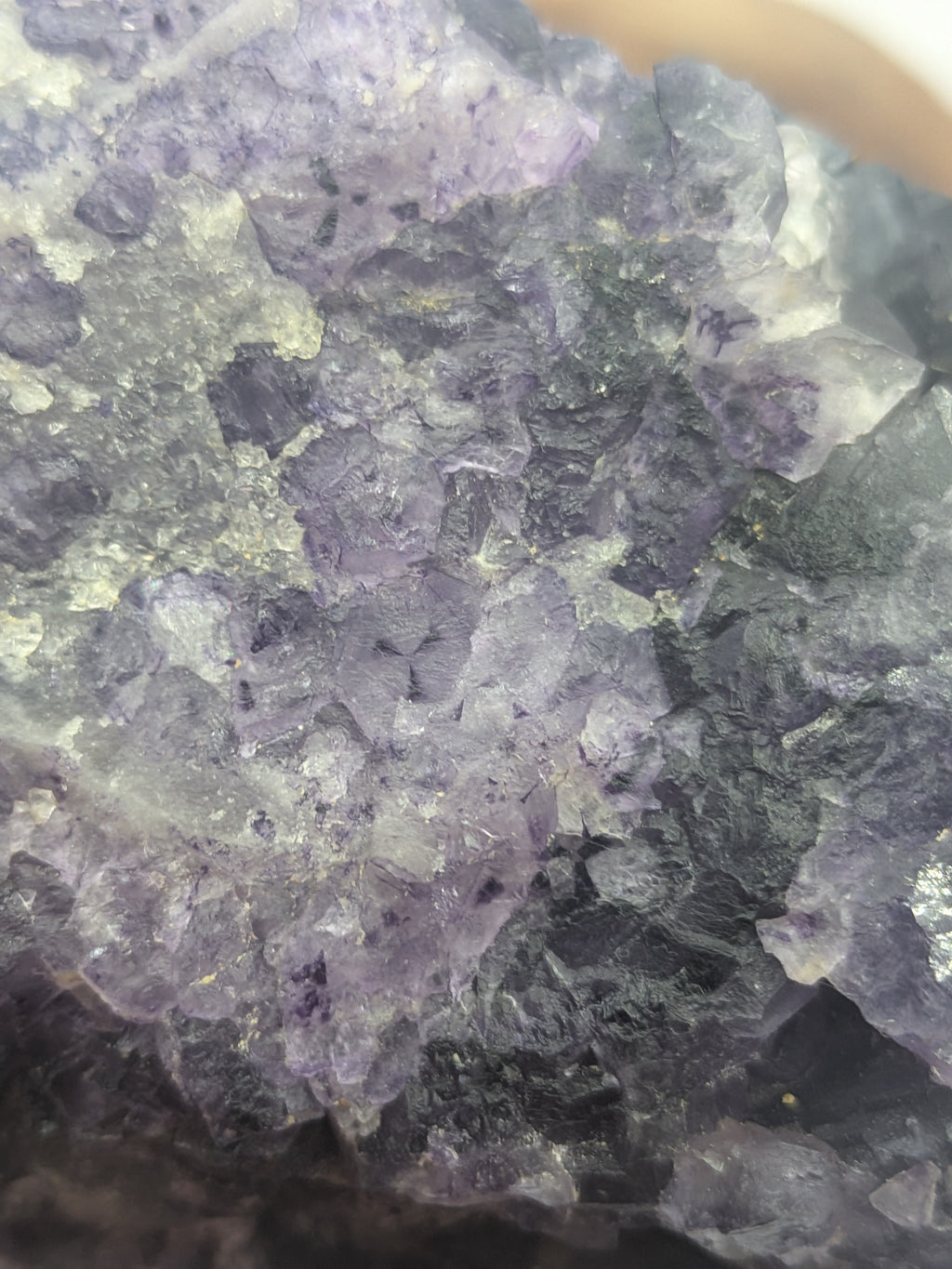 Phantom Fluorite with Stepped Cubic Crystals – Inner Mongolia, China | 1.2 kg