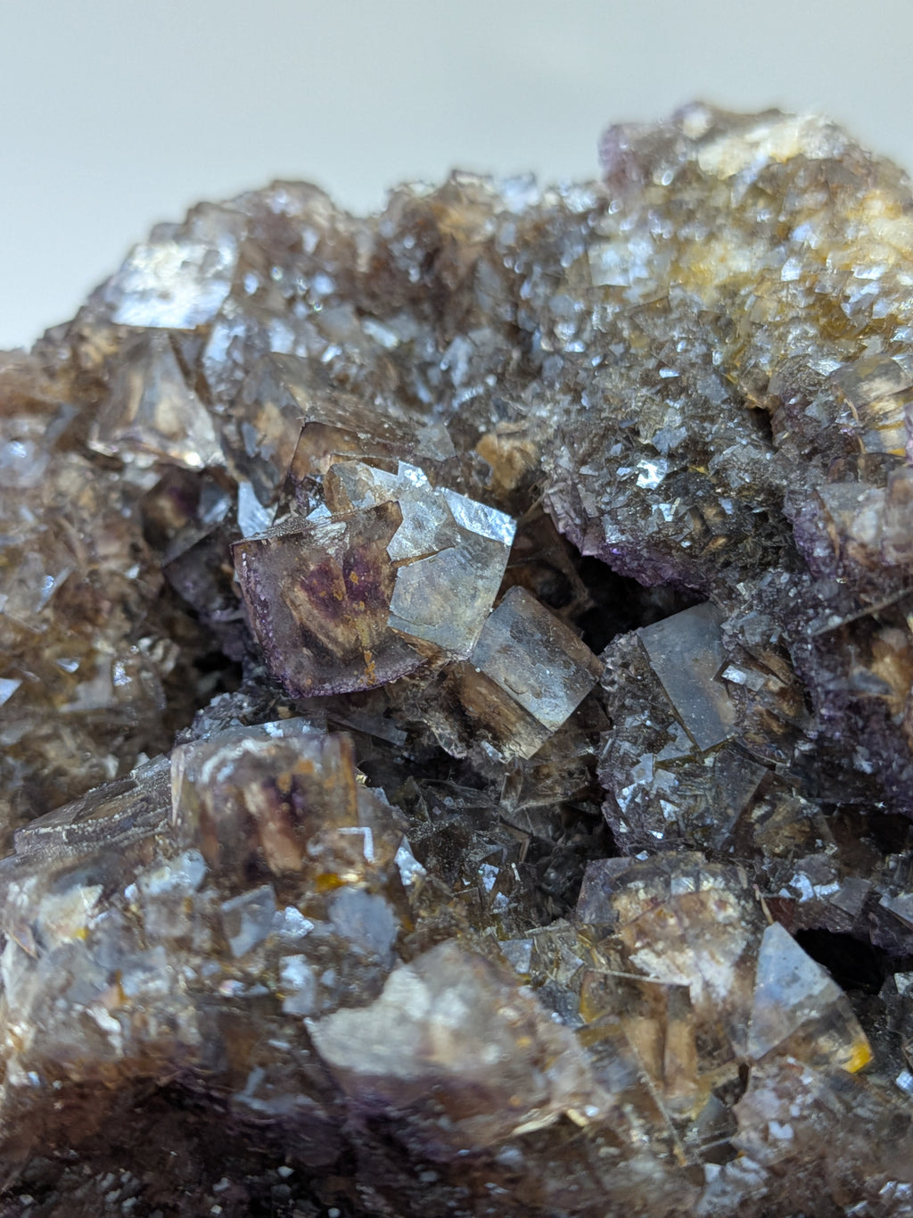 Inner Mongolia Fluorite – Double-Sided Cubic & Secondary Growth | 870g